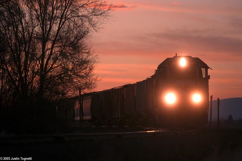 bnsf2874_sunset
